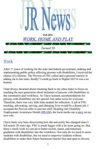 JR Harding newsletter